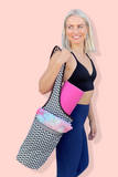 JupiterGear Yoga Mat Carrying Tote Bag with Large Size Pockets | Multipurpose and Fit Most Size Mats