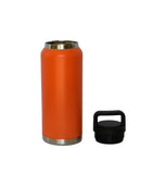 36 Oz Stainless Steel Twist-Off  Cap Water Bottle  - Orange by Creative Gifts