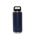 36 Oz Stainless Steel Twist-Off Cap Water Bottle - Navy by Creative Gifts