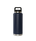 36 Oz Stainless Steel Twist-Off Cap Water Bottle - Navy by Creative Gifts