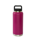 36 Oz Stainless Steel Twist-Off Cap Water Bottle  - Magenta by Creative Gifts