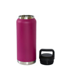 36 Oz Stainless Steel Twist-Off Cap Water Bottle  - Magenta by Creative Gifts