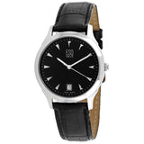 ESQ Men's Folio Black Dial Watch - 7300770 by Balec Group