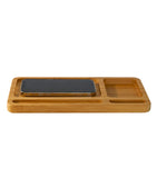Bamboo Wireless Phone Charging Valet by Creative Gifts