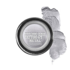 MAYBELLINE Eye Studio Color Tatoo Metal 24Hr Cream Gel Eye Shadow - Silver Strike