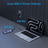 Naztech Nexus T100 100W USB-C PD + USB 3-Port GaN Ultra-Fast Wall Charger with PPS