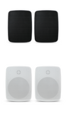 SoundPro Dual Bluetooth Weatherproof Indoor & Outdoor Wall-Mount Loudspeakers