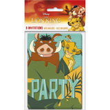 The Lion King Birthday Party Invitations [8 Per Package]