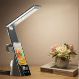 Illuminati 6 IN 1 Multifunctional Folding Desk Lamp And Wireless Charger by VistaShops