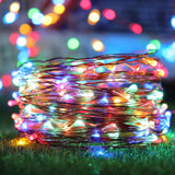 Mini Fiery 100 Lights Shine Like Firebugs With Solar Power 2/ Pak by VistaShops