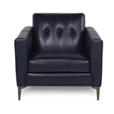 Mid-Century, Tufted Leather Chair by Couch.com