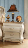 Chantelle - Nightstand With Granite Top - White by Couch.com