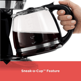 Black & Decker 12 Cup Programmable Coffee Maker with Quick-Touch Programming - REFURBISHED