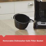 Black & Decker 12 Cup Programmable Coffee Maker with Quick-Touch Programming - REFURBISHED