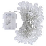 32.8Feet Globe String Lights Battery Powered Waterproof Decorative Fairy Lamp with 8 Lighting Modes Remote Control for Garden Lawn Patio