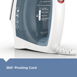 Black & Decker Easy Steam Compact Lightweight Iron - REFURBISHED