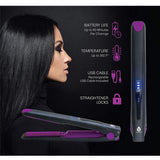 USB Rechargeable Hair Straightener by Pursonic