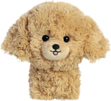 Aurora® Playful Teddy Pets™ Goldendoodle Stuffed Animal - Unique Design - Endless Play - Yellow 7 Inches