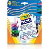 Crayola Project Metallic Outline Markers - Set of 4