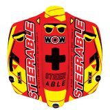 WOW Watersports Take Control of the Ride 1 or 2 P Inflatable Steerable Tube