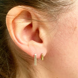 Mini Balance Stud Earrings -1/4" by Jennifer Cervelli Jewelry