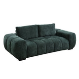 Ferrand - Chenille Sofa - Green by Couch.com