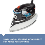 Black & Decker Classic Auto-Shutoff Iron with Aluminum Soleplate