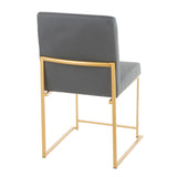 Fuji - Contemporary Stylish Frame, High Back Dining Chair (Set of 2) by Couch.com
