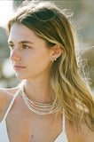 Sea Crystal Drop Earrings by Urth and Sea