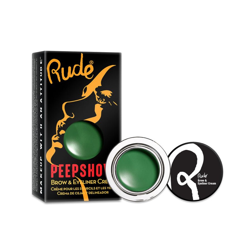 RUDE Peep Show Brow & Eyeliner Cream Brights - Forbidden