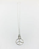 Peace Sign Necklace - Small by Jennifer Cervelli Jewelry