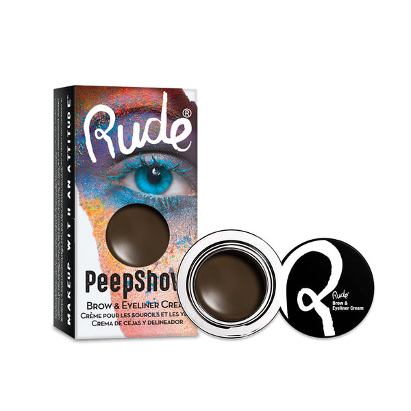 RUDE Peep Show Brow & Eyeliner Cream - First Time