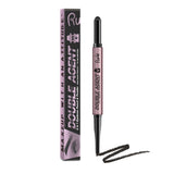 RUDE Double Agent 2 in 1 Eyebrow Pencil & Powder - Black Brown