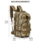 XGear Tactical Small 30L Tactical Backpack Survival Bag