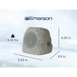Emerson Rock Party Solar Multicolor LED Bluetooth Outdoor Speaker
