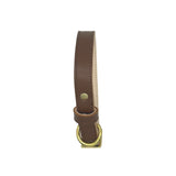 Plain Leather Dog Collar by Bonne et Filou