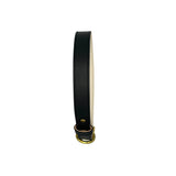Plain Leather Dog Collar by Bonne et Filou