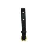 Plain Leather Dog Collar by Bonne et Filou