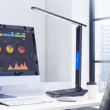 Lamp Plus 3 in 1 Lamp With Phone Charger, Clock And Thermostat by VistaShops
