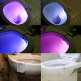 CLEAN BOWL UV Sanitizing Light For Germ Free Toilets With LED Motion Light by VistaShops