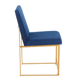 Fuji - Contemporary Stylish Frame, High Back Dining Chair (Set of 2) by Couch.com