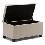 Dover - Upholstered Storage Ottoman Bench by Couch.com