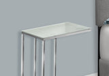 Accent Table, C - Shaped, Tempered Glass, Stylish Design Contemporary & Modern by Couch.com