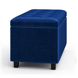 Cosmopolitan - Upholstered Storage Ottoman by Couch.com