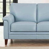 Westcott - Leather Loveseat by Couch.com