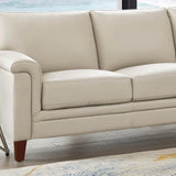 Westcott - Leather Loveseat by Couch.com