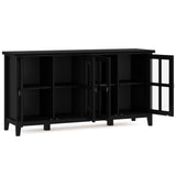 Artisan - Handcrafted Wide 4 Door Storage Cabinet by Couch.com
