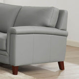 Westcott - Leather Loveseat by Couch.com