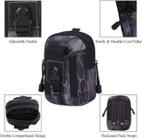 JupiterGear Tactical MOLLE Military Pouch Waist Bag for Hiking, Running and Outdoor Activities