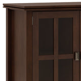 Artisan - Handcrafted Wide 4 Door Storage Cabinet by Couch.com